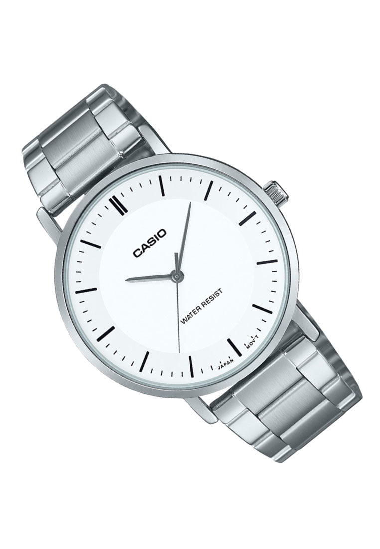 Casio MTP-VT04D-7E Analog Stainless Steel Band Watch For Men-Watch Portal Philippines