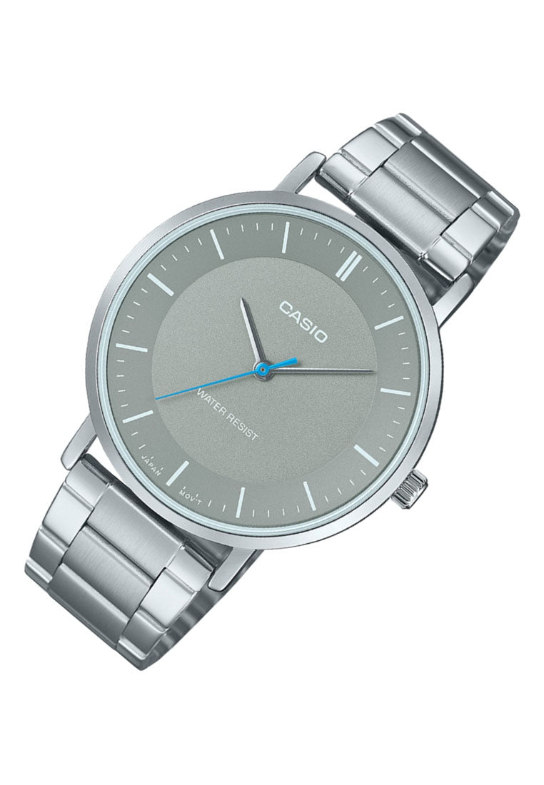 Casio MTP-VT04D-8E Analog Stainless Steel Band Watch For Men-Watch Portal Philippines