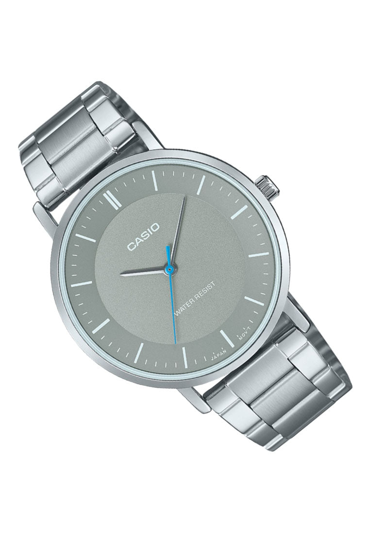 Casio MTP-VT04D-8E Analog Stainless Steel Band Watch For Men-Watch Portal Philippines