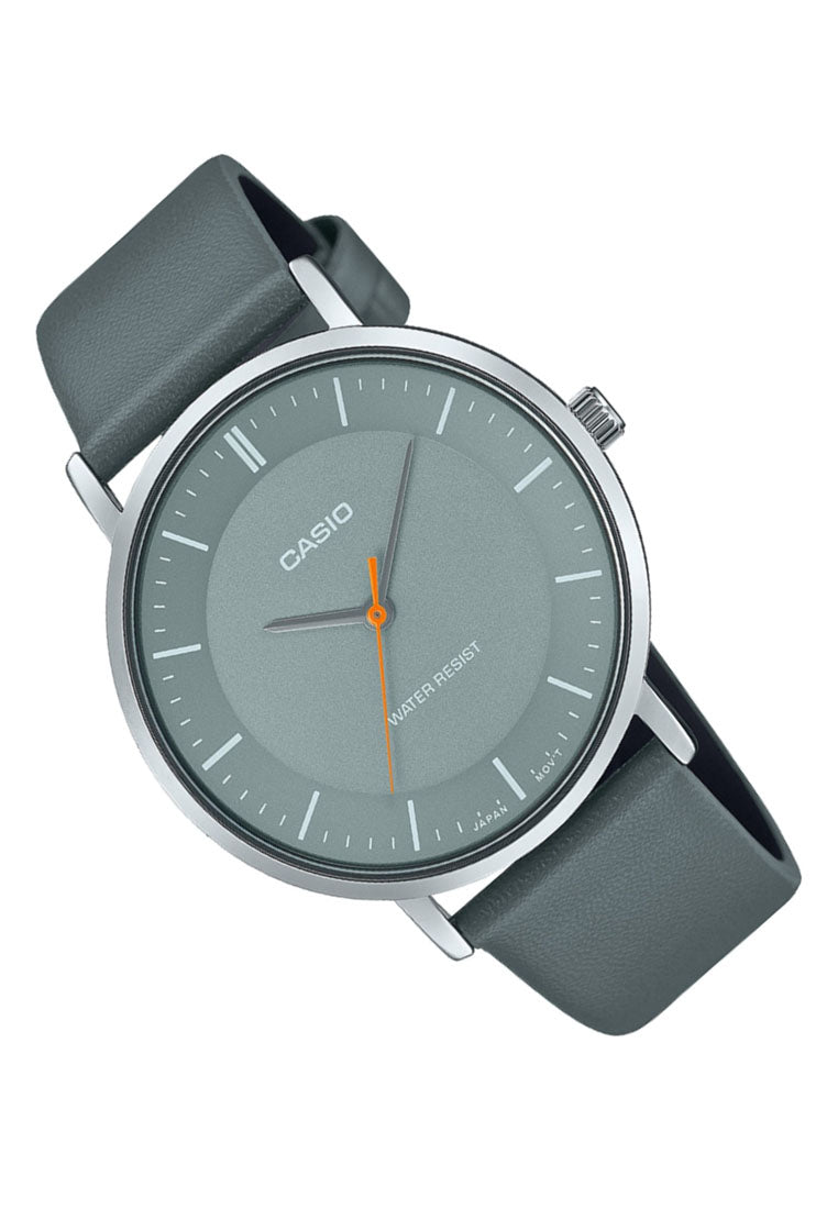 Casio MTP-VT04L-8E Analog Leather Band Watch For Men-Watch Portal Philippines