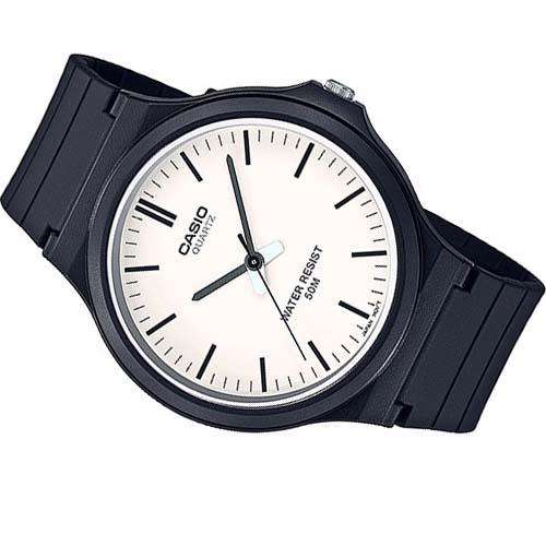 Casio MW-240-7EVDF Black Resin Strap Watch for Men-Watch Portal Philippines