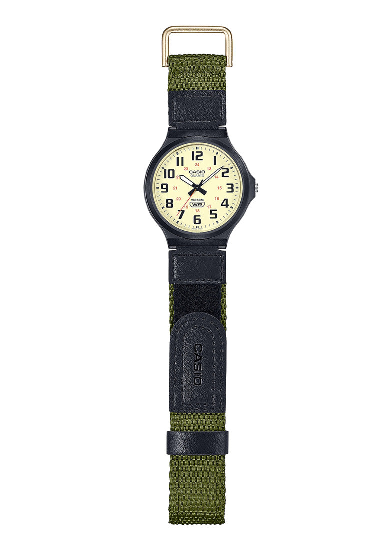 Casio MW-240B-3B Analog Rubber Strap Watch For Men-Watch Portal Philippines