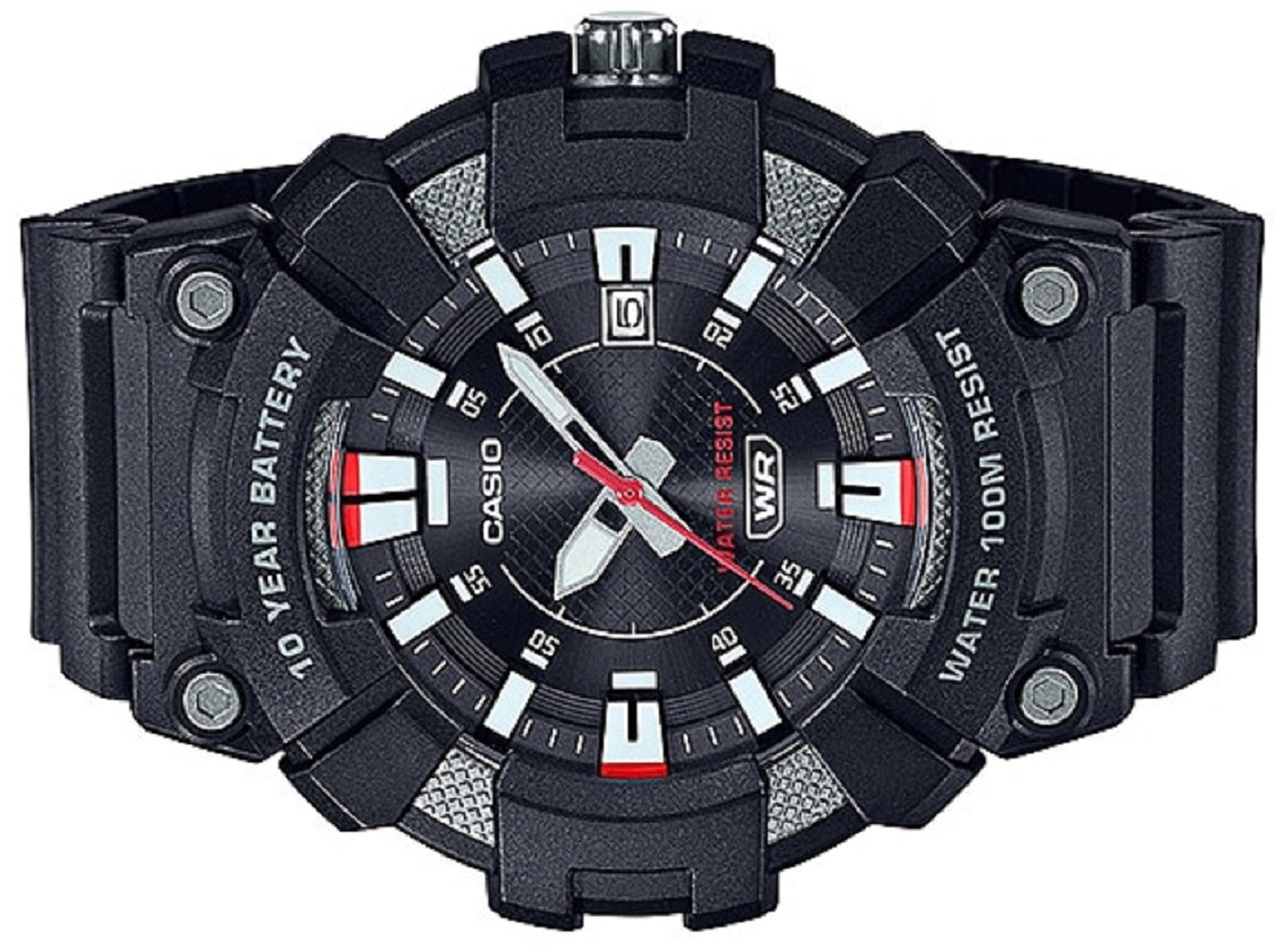 Casio MW-610H-1A Analog Rubber Strap Watch For Men-Watch Portal Philippines
