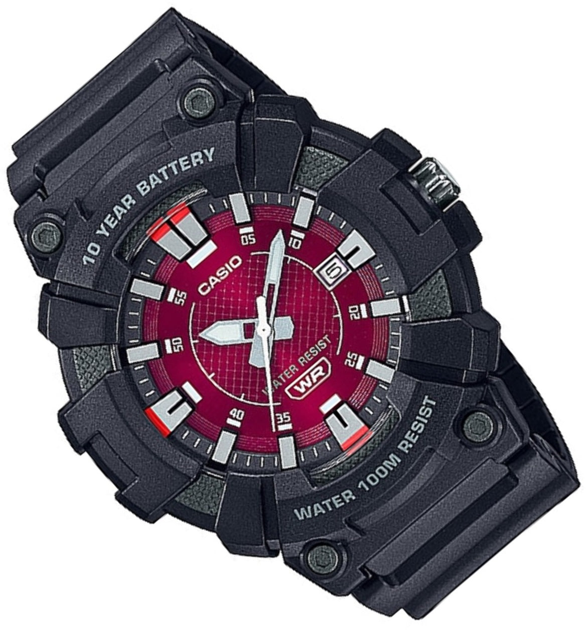 Casio MW-610H-4A Analog Rubber Strap Watch For Men-Watch Portal Philippines