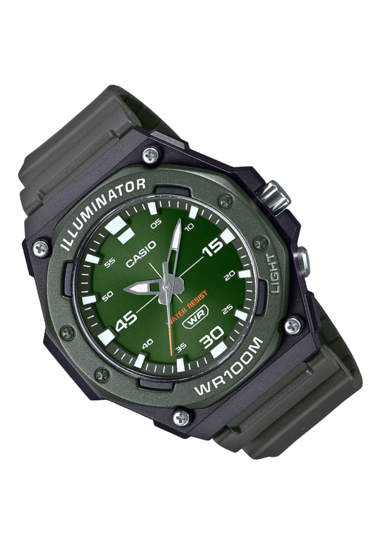Casio MW-620H-3A Analog Rubber Strap Watch for Men-Watch Portal Philippines