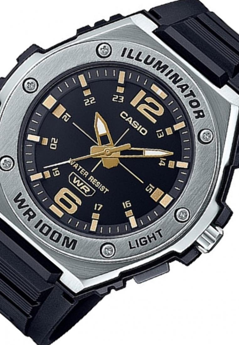 Casio MWA-100H-1A2 Analog Rubber Strap Watch For Men-Watch Portal Philippines