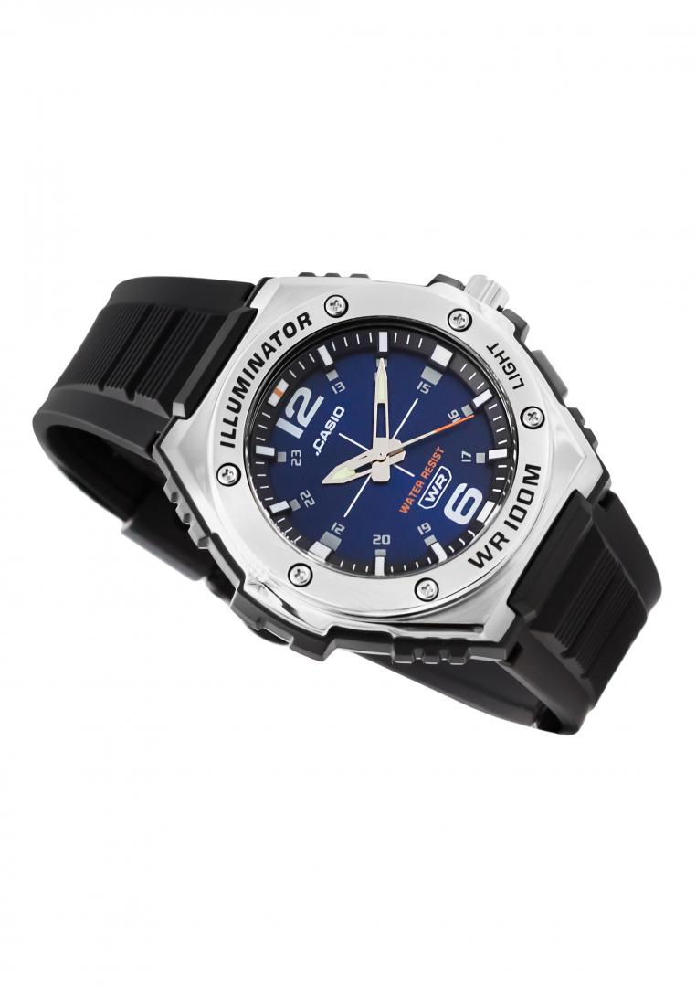 Casio MWA-100H-2A Analog Rubber Strap Watch For Men-Watch Portal Philippines