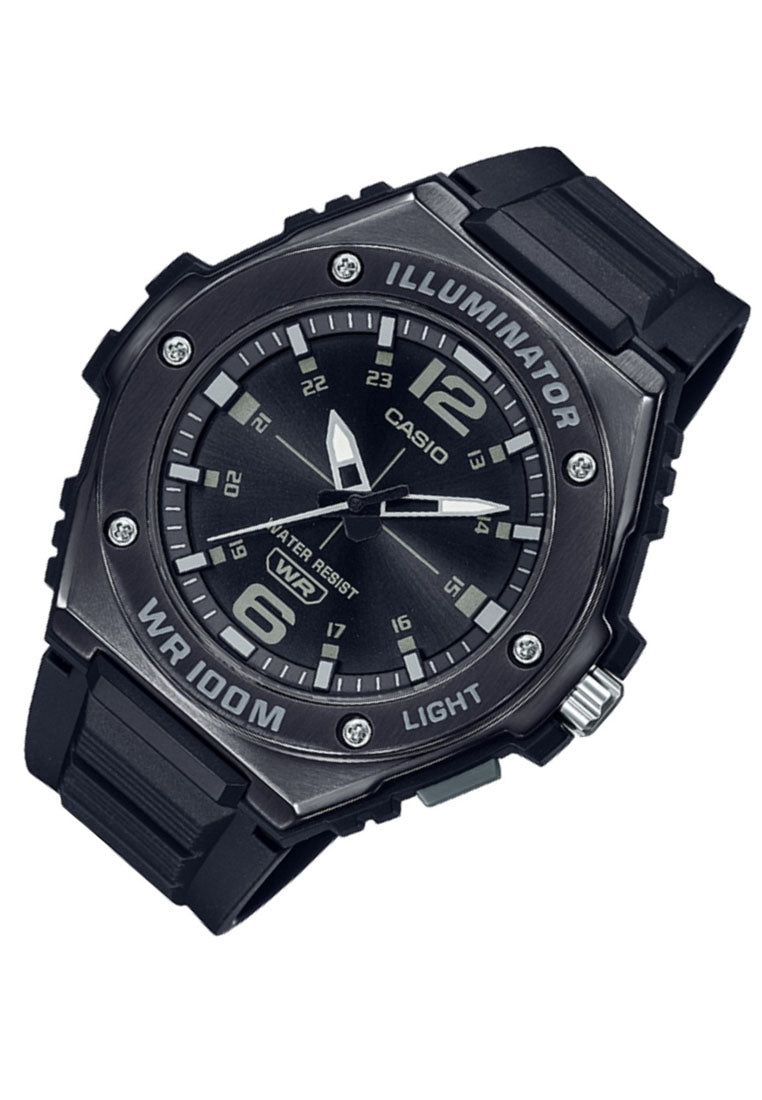 Casio MWA-100HB-1A Analog Resin Band Strap For Men-Watch Portal Philippines