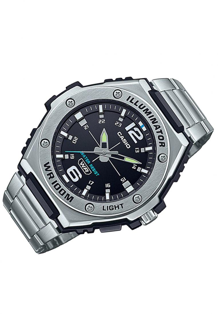 Casio MWA-100HD-1A Analog Stainless Steel Strap Watch For Men-Watch Portal Philippines