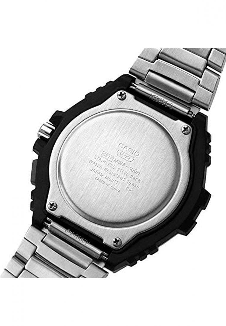 Casio MWA-100HD-1A Analog Stainless Steel Strap Watch For Men-Watch Portal Philippines