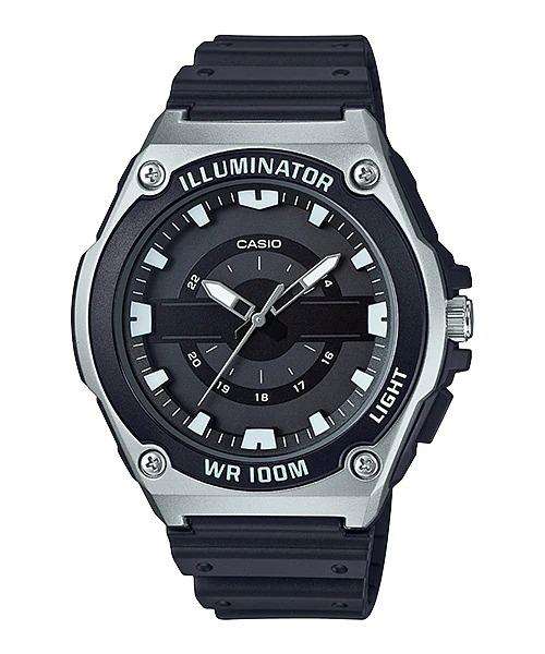 Casio MWC-100H-1AVDF Black Rubber Strap Watch for Men-Watch Portal Philippines