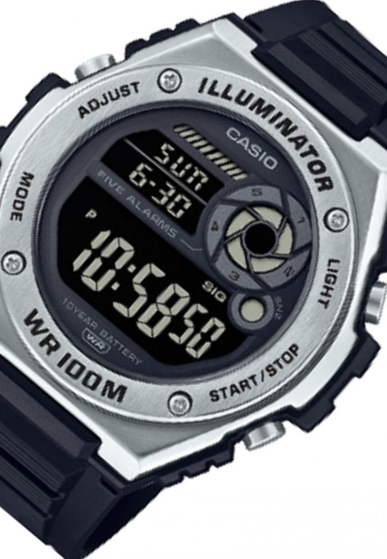 Casio MWD-100H-1B Analog Rubber Strap Watch For Men-Watch Portal Philippines
