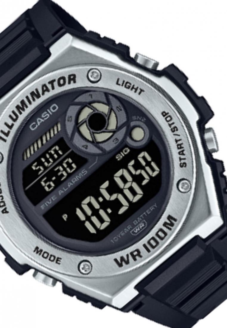 Casio MWD-100H-1B Analog Rubber Strap Watch For Men-Watch Portal Philippines