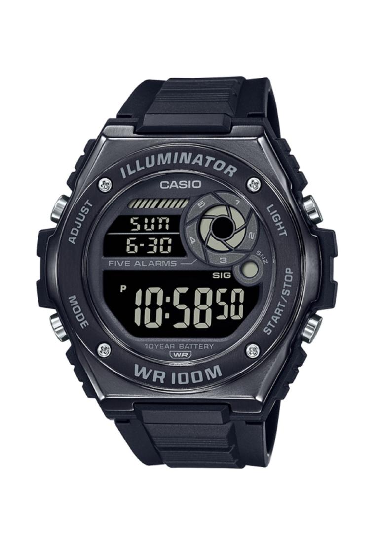 Casio MWD-100HB-1B Digital Stainless Steel Strap Watch For Men-Watch Portal Philippines