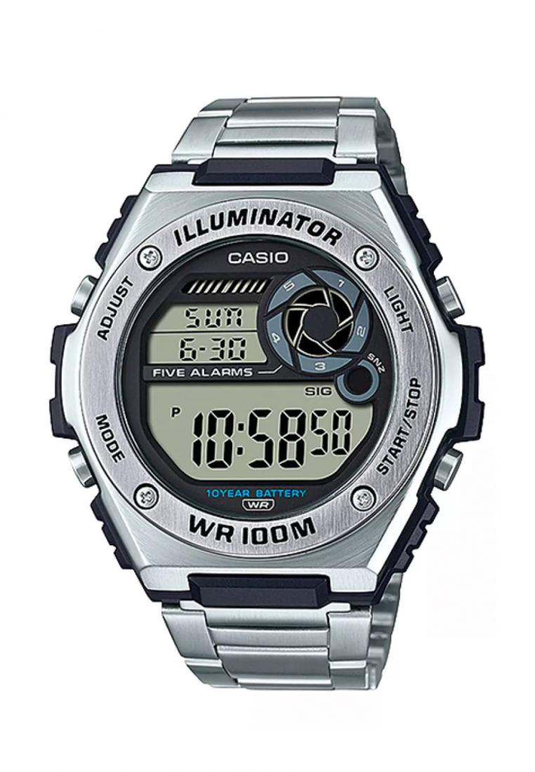 Casio MWD-100HD-1A Digital Stainless Steel Strap Watch For Men-Watch Portal Philippines