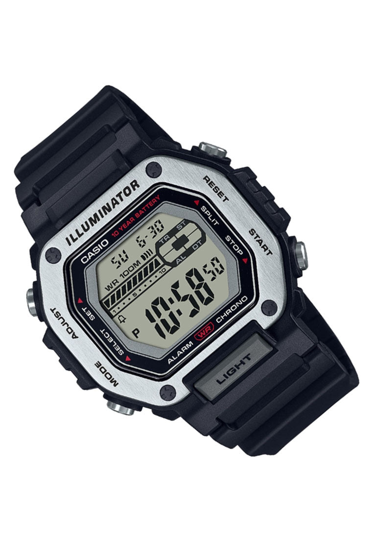 Casio MWD-110H-1A Digital Rubber Strap Watch For Men-Watch Portal Philippines