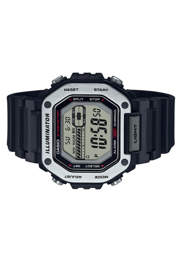 Casio MWD-110H-1A Digital Rubber Strap Watch For Men-Watch Portal Philippines