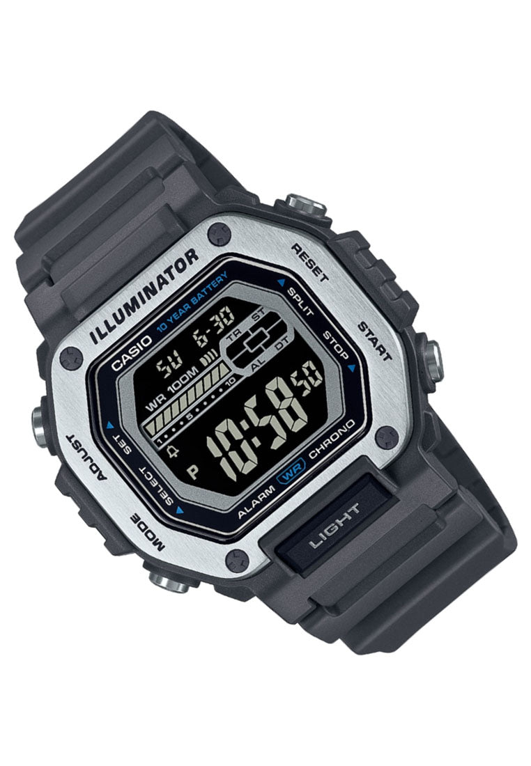 Casio MWD-110H-8B Digital Rubber Strap Watch For Men-Watch Portal Philippines