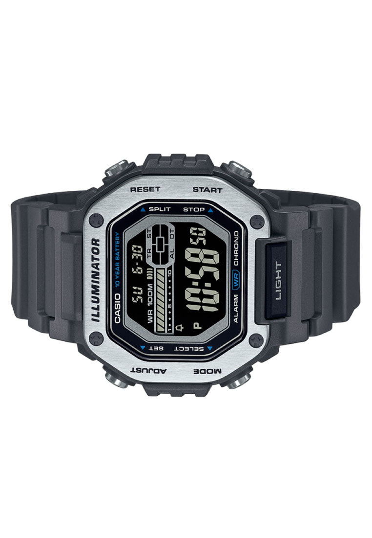 Casio MWD-110H-8B Digital Rubber Strap Watch For Men-Watch Portal Philippines