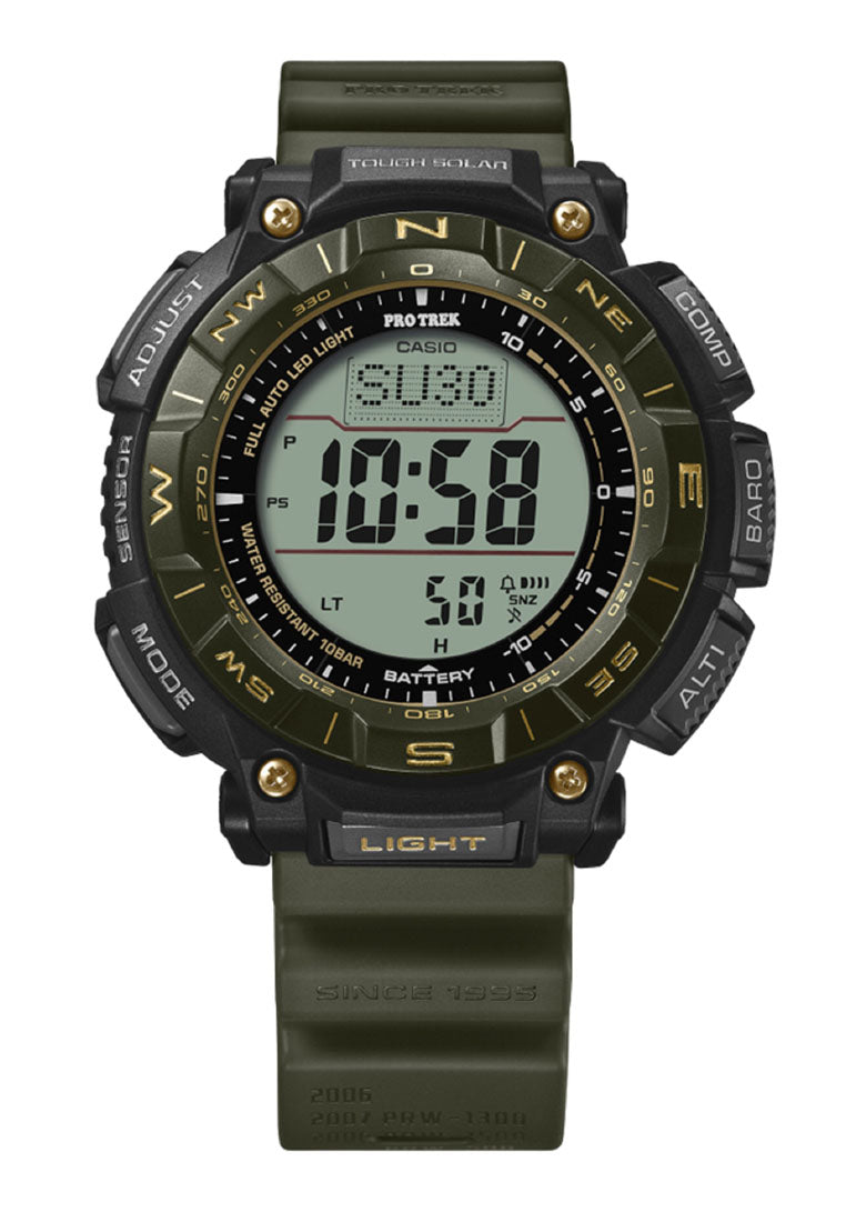 Casio Pro Trek PRG-340ANS-3DR Digital Rubber Strap Solar Watch for Men-Watch Portal Philippines