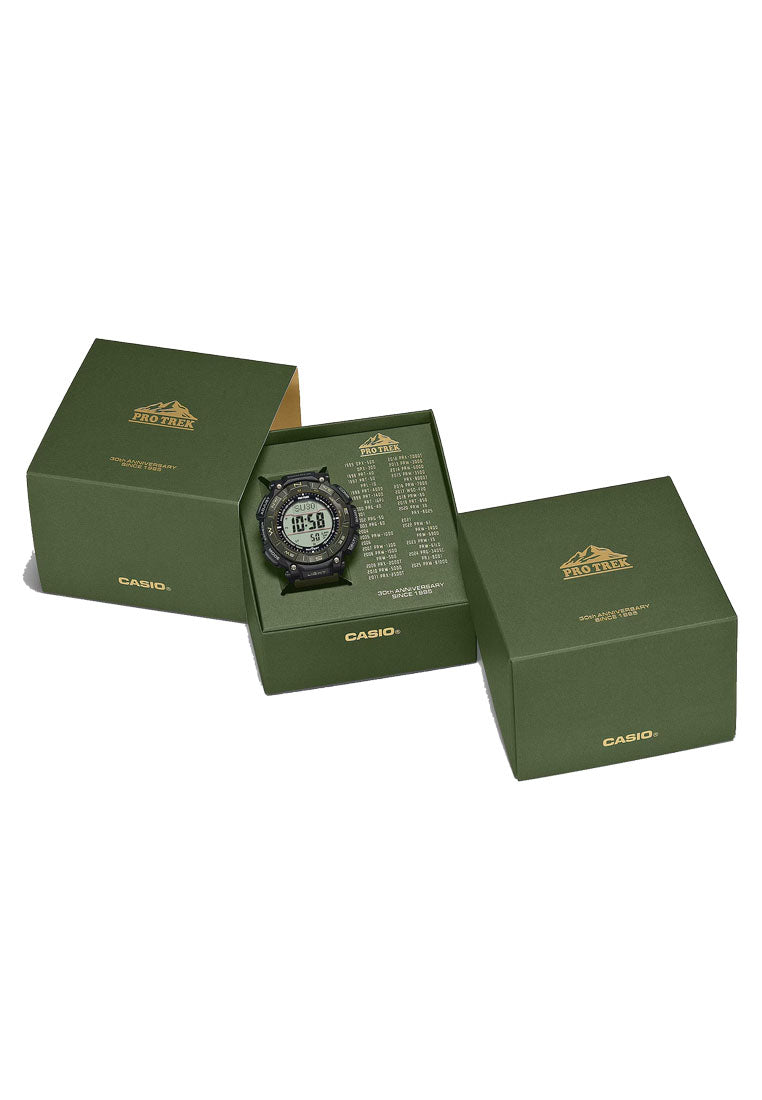 Casio Pro Trek PRG-340ANS-3DR Digital Rubber Strap Solar Watch for Men-Watch Portal Philippines