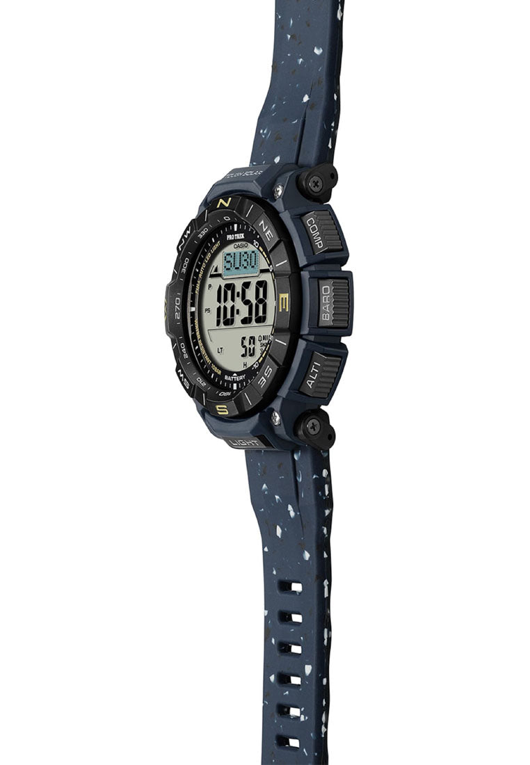 Casio Pro Trek PRG-340SC-2DR Digital Rubber Strap Solar Watch for Men-Watch Portal Philippines