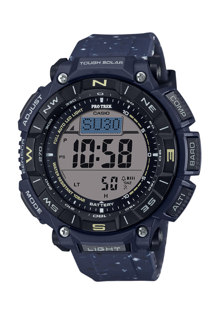 Casio Pro Trek PRG-340SC-2DR Digital Rubber Strap Solar Watch for Men