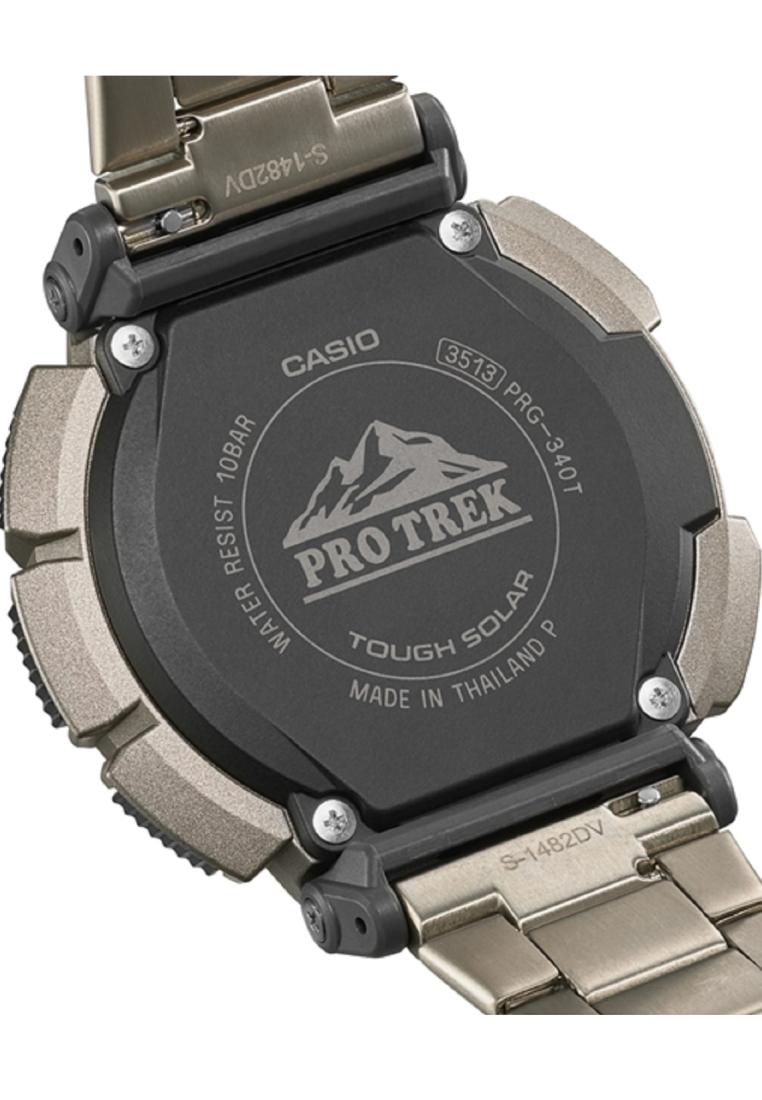 Casio Pro Trek PRG-340T-7DR Digital Stainless Steel Strap Watch For Men-Watch Portal Philippines