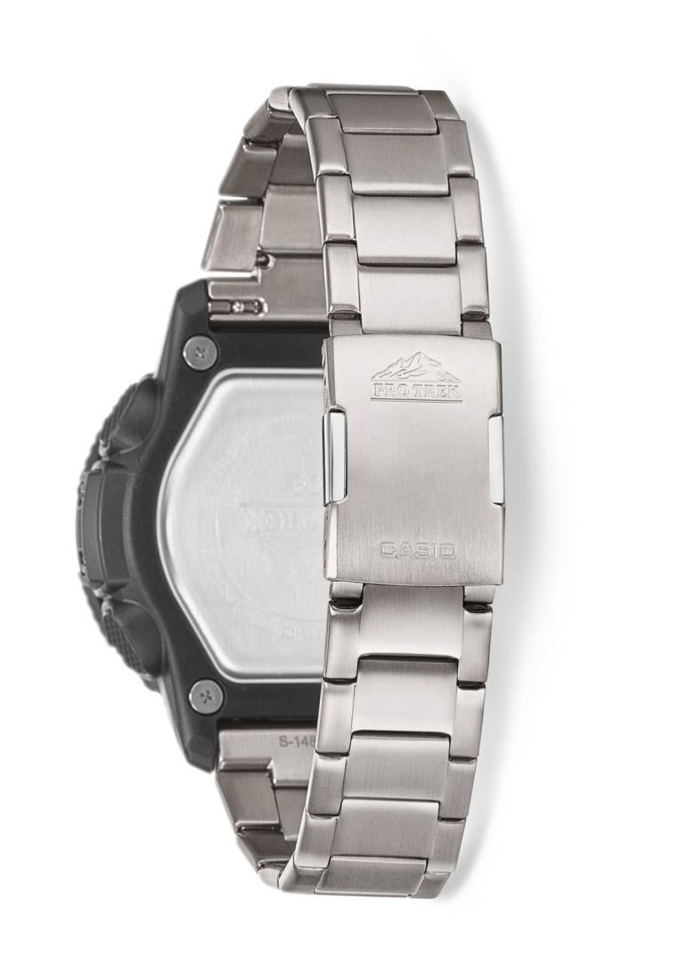Casio Pro Trek PRT-B70T-7DR Bluetooth Digital Analog Smart Watch For Men-Watch Portal Philippines