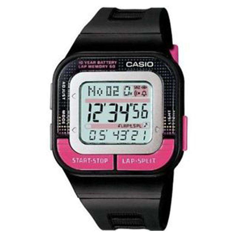 Casio SDB-100-1BDF Digital Black Resin Strap for Men & Women-Watch Portal Philippines