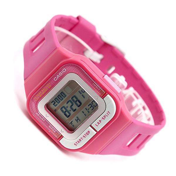 Casio SDB-100-4ADF Digital Pink Resin Strap Watch for Women-Watch Portal Philippines