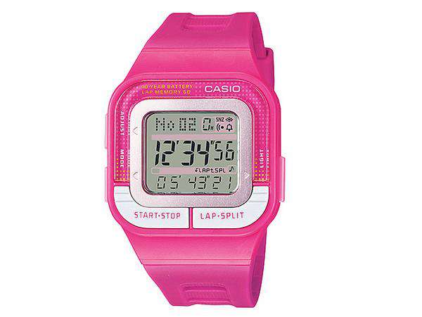 Casio SDB-100-4ADF Digital Pink Resin Strap Watch for Women-Watch Portal Philippines