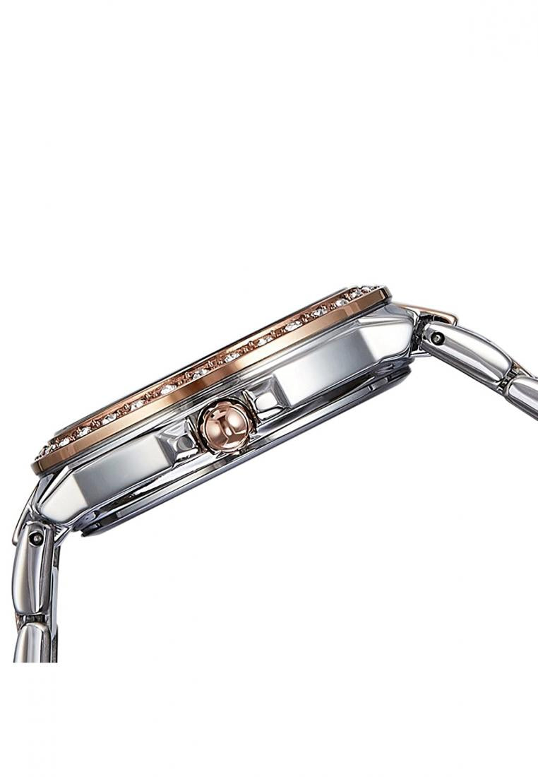 Casio Sheen SHE-3052SPG-7A Chronograph Stainless Steel Strap Watch For Women-Watch Portal Philippines