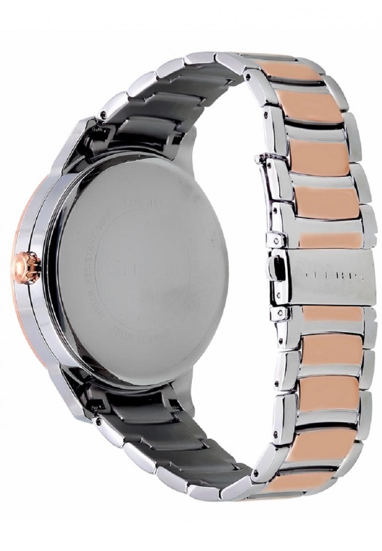 Casio Sheen SHE-3058SPG-4A Multi-Hand Analog Stainless Steel Strap Watch For Women-Watch Portal Philippines