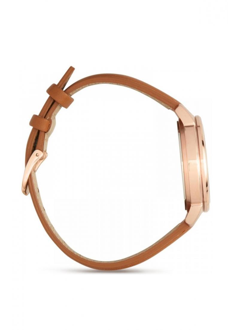 Casio Sheen SHE-3059PGL-5A Analog Leather Strap Watch For Women-Watch Portal Philippines
