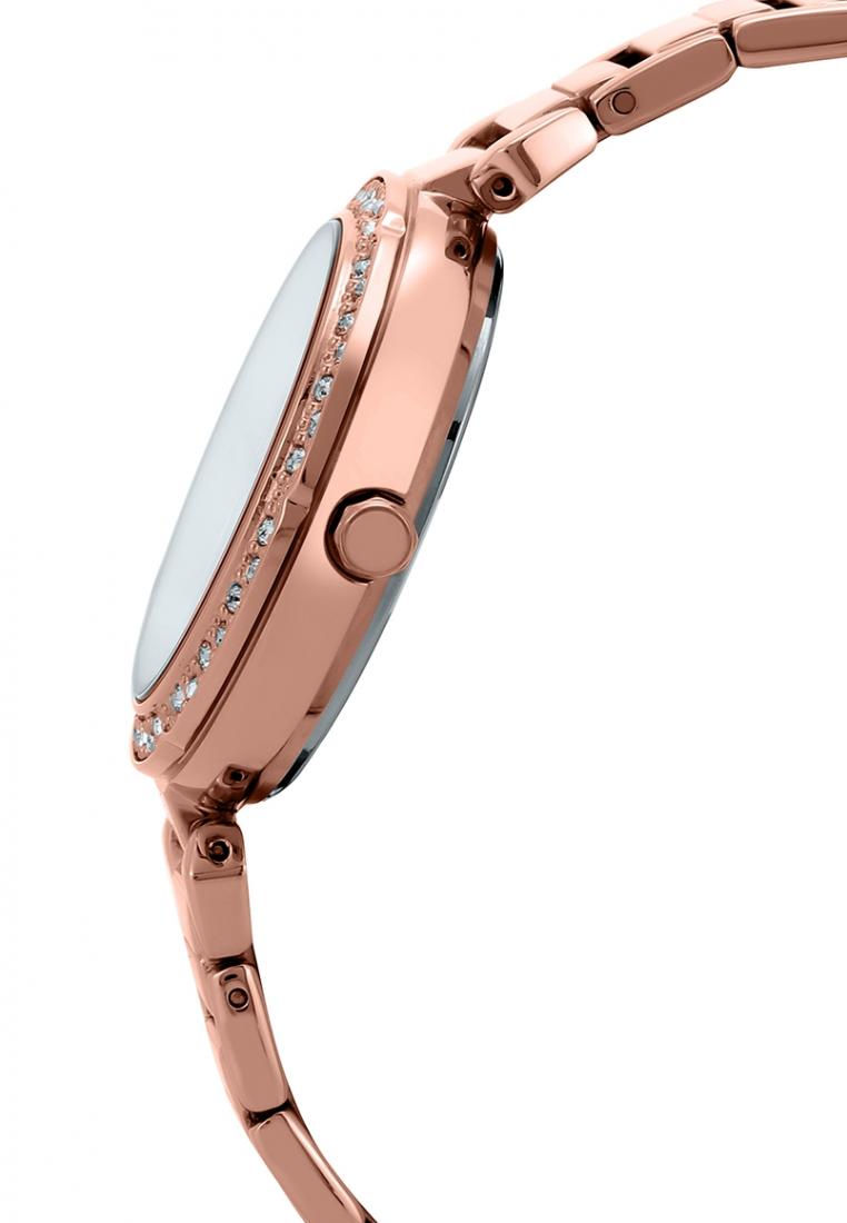Casio Sheen SHE-3061PG-7B Analog Stainless Steel Strap Watch For Women-Watch Portal Philippines