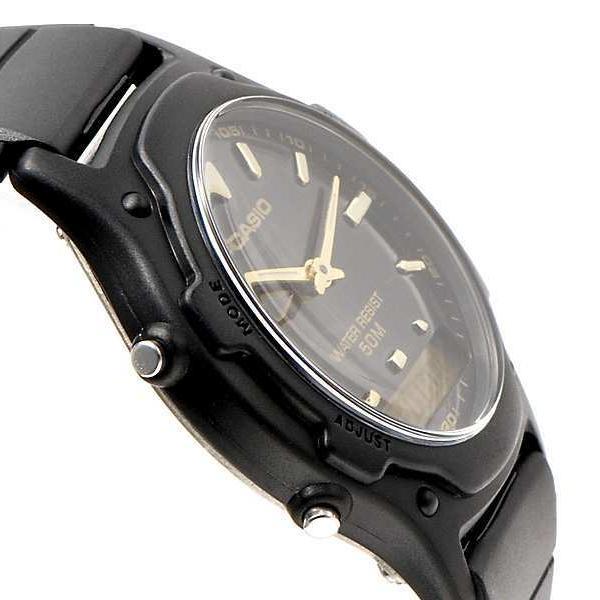 Casio AW49HE-1AV Orologio Da Polso Uomo, Movimento Al Quarzo, Cassa In Resina Nera, Cinturino In Resina, 50m防水
