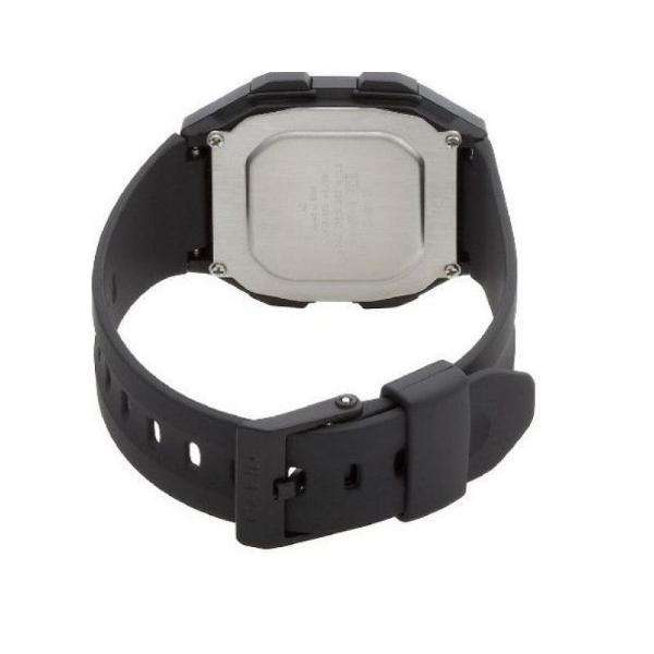 Casio Standard F-201WA-9ADF Black Resin Watch for Men and Women-Watch Portal Philippines