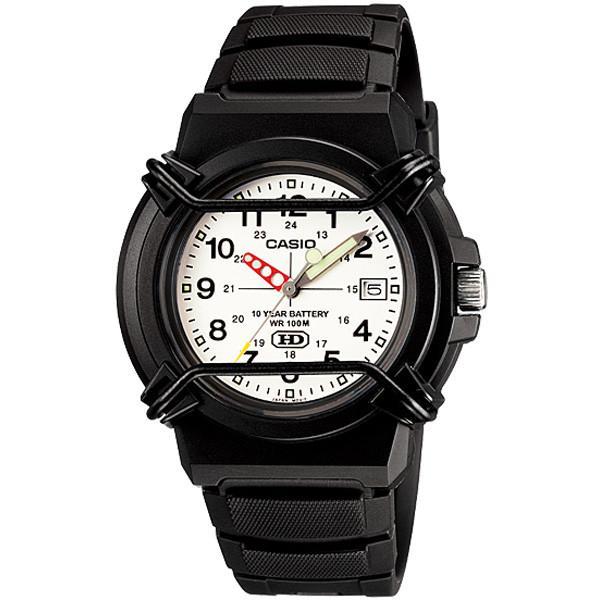 Casio Standard HDA-600B-7BV Black Resin Strap Watch for Men and Women-Watch Portal Philippines