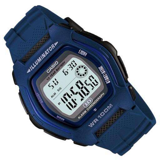 Casio Standard HDD-600C-2A Blue Resin Strap Watch for Men-Watch Portal Philippines