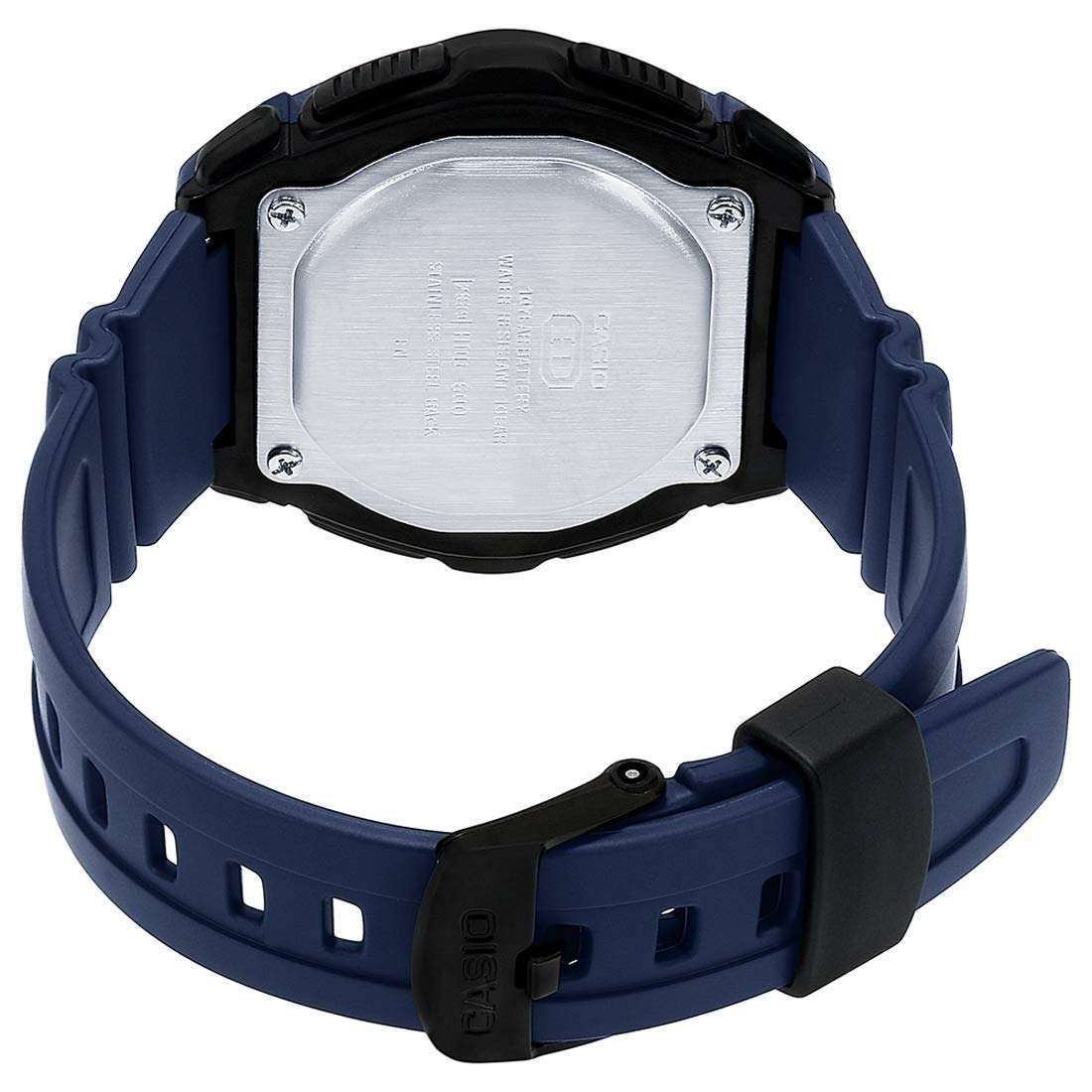 Casio Standard HDD-600C-2A Blue Resin Strap Watch for Men-Watch Portal Philippines