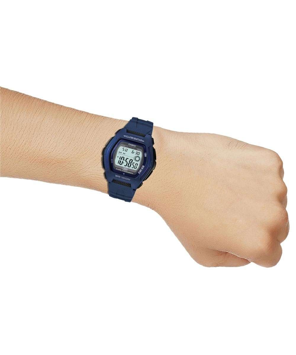 Casio Standard HDD-600C-2A Blue Resin Strap Watch for Men-Watch Portal Philippines