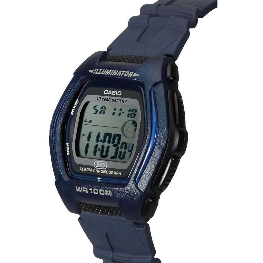 Casio Standard HDD-600C-2A Blue Resin Strap Watch for Men-Watch Portal Philippines