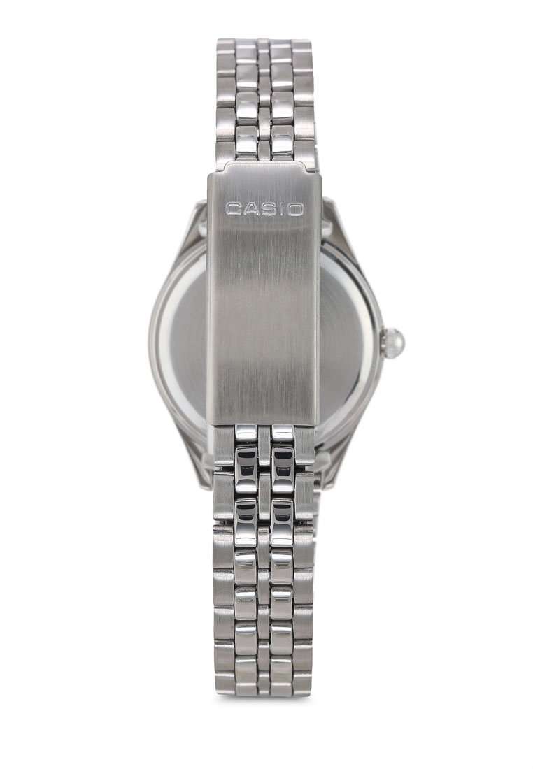 Casio Standard LTP-1129A-7BRDF Silver Stainless Steel Strap Watch for Women-Watch Portal Philippines