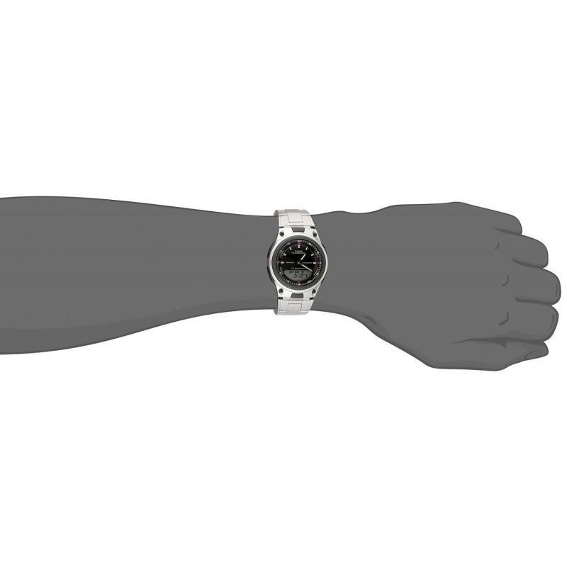 Casio Standard Men's Silver Stainless Steel Strap Watch- AW-80D-1AVDF-Watch Portal Philippines
