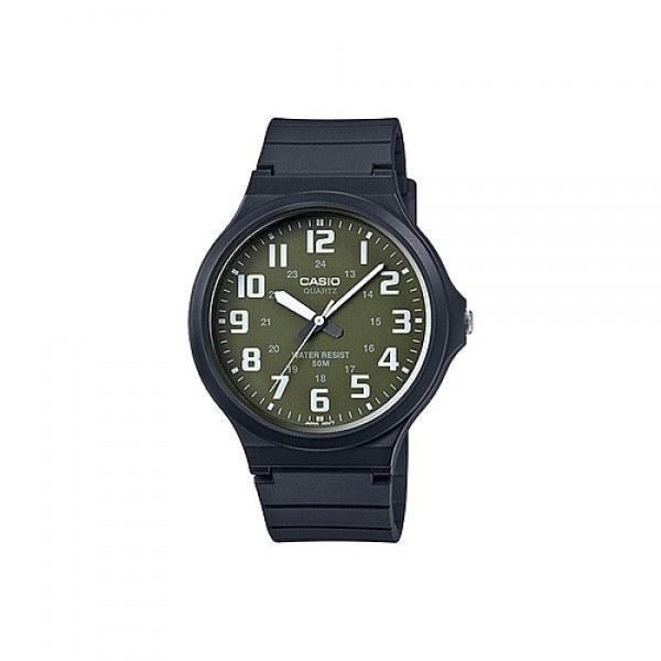 Casio Standard MW-240-3BVDF Black Resin Strap Unisex Watch-Watch Portal Philippines