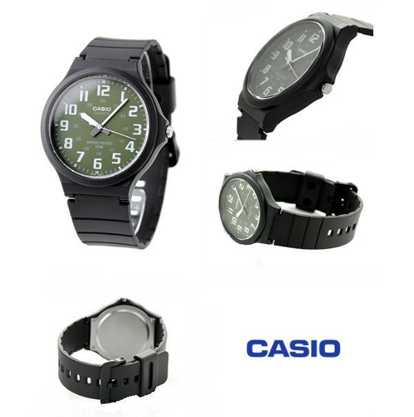 Casio Standard MW-240-3BVDF Black Resin Strap Unisex Watch-Watch Portal Philippines