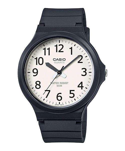 Casio Standard MW-240-7BVDF Black Resin Strap Unisex Watch-Watch Portal Philippines