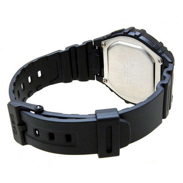 Casio Standard W-216H-1A Black Resin Strap Watch for Men and Women-Watch Portal Philippines