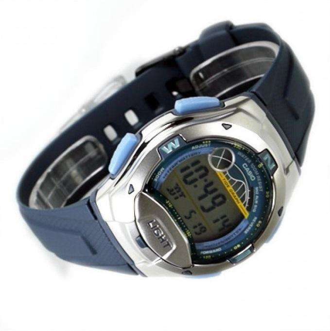 Casio Standard W-753-2AV Blue/Silver Resin Strap Watch for Men-Watch Portal Philippines